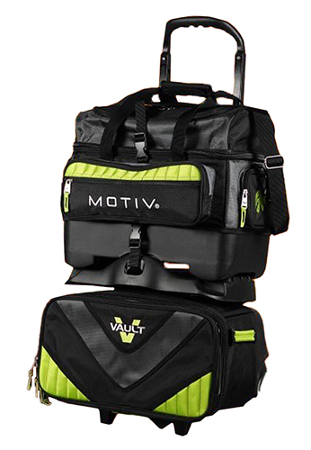 Motiv Vault 4 Ball Roller (Black/Grey/Lime)